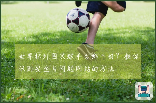 世界杯外围买球平台哪个好？教你识别安全与问题网站的方法
